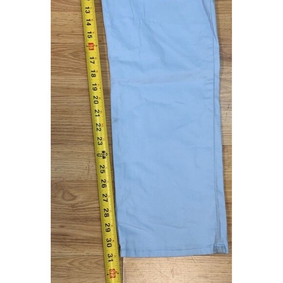 TailorByrd  Men's‎ Light Blue Classic-Fit Chino Pants SZ 36X32 Golf Pants - Picture 5 of 6